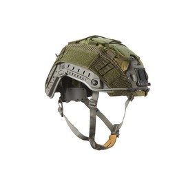 Lancer Tactical ABS Maritime Airsoft Helmet with Helmet Cover (Foliage Green, Large)
