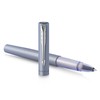 Parker Vector XL Rollerball Pen | Metallic Silver-Blue Lacquer on