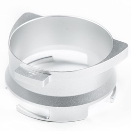 CreepyParty Coffee Dosing Ring 54 mm Espresso Coffee Accessrioes Dosing Funnel with Aluminium for Sage Delonghi Breville Portafilter, Silver