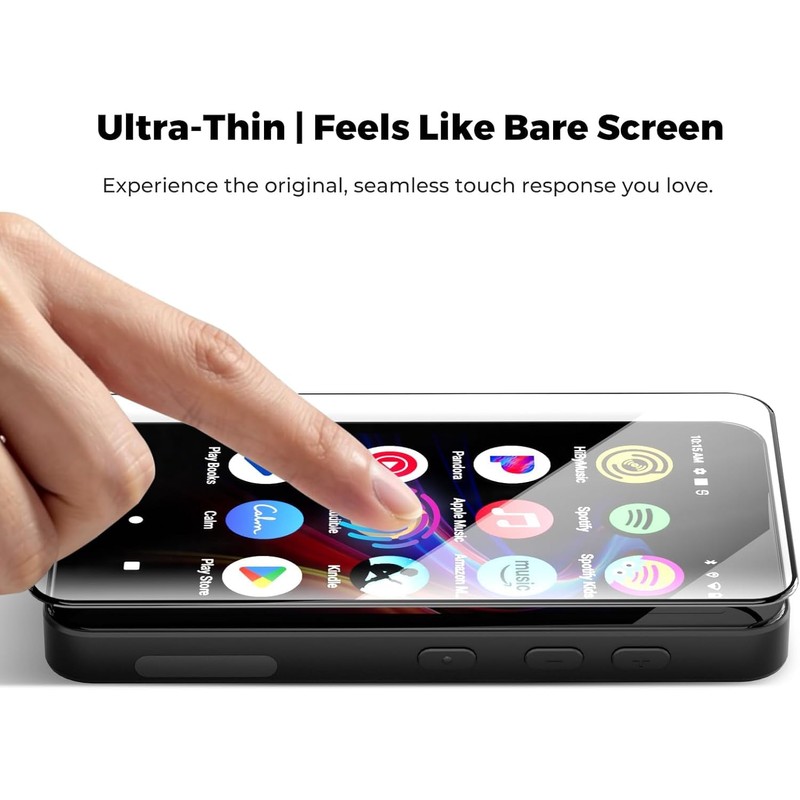 innioasis G5 MP3 Player Tempered Glass Screen Protector, 9H Hardness