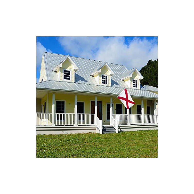 Alabama State Flag - 3x5ft Premium Polyester Printed Flag