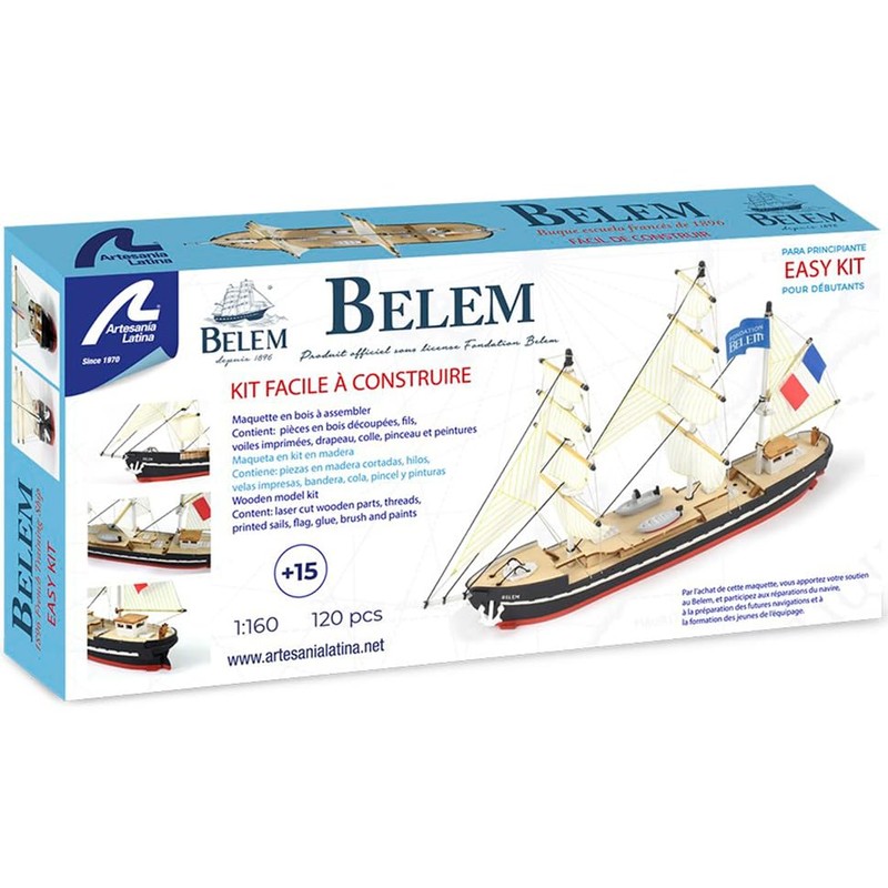 Artesanía Latina - Wooden Model Ship - Easy Kit French