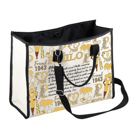 VAMSII Greek Sorority Gift for Women 1943 Sisterhood Makeup Bag Women Member Gift Sorority Sister Gift (USSorority1943Tote)