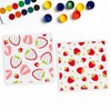 MAYJOYDIY 2PCS Strawberry Stencil Fruits Stencils 11.8×11.8inch Strawberry Wall Decor