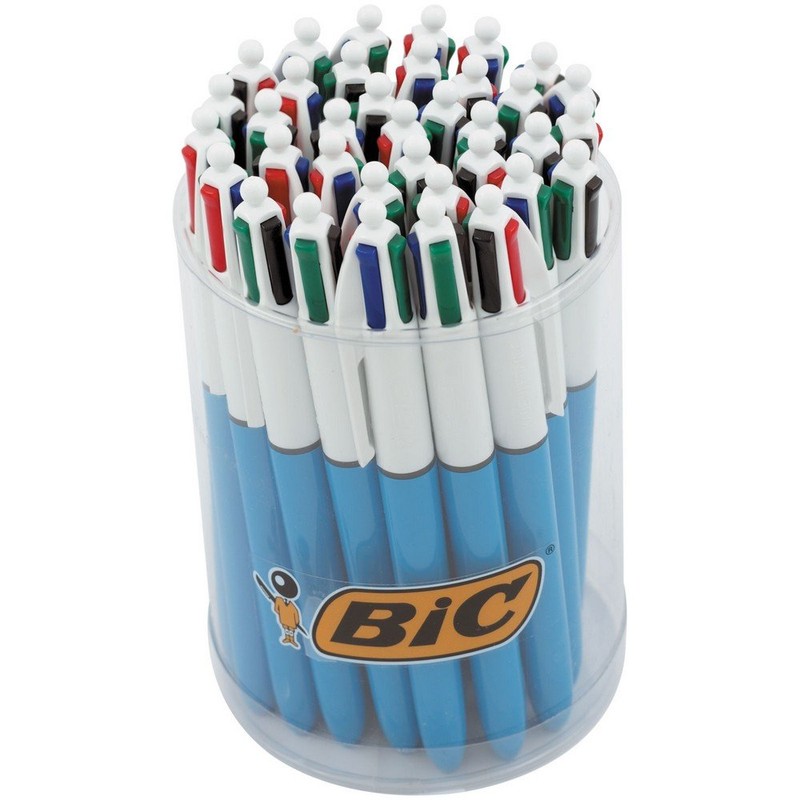 BIC 4 Colours Original Ballpoint Pens Medium Point (1.0 mm)