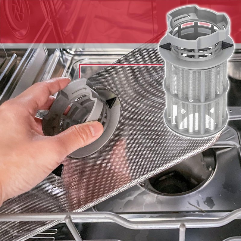 SPARES2GO Micro Drain Mesh Screen Cage Filter compatible with Bosch