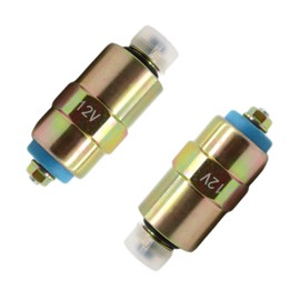 Diesel Stop Magnetic Valve Shutoff 7167-620A Fit for Part No. RE22744 RE54064 7185-900w 2Pcs/Set