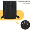 Mythya Carteras para Pasaporte, Cartera de Cuello con Bloqueo RFID,