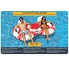 SOLSTICE Super Chill Inflatable River Raft Float Tube 2 Person