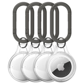 Ringke Slim para AirTag Case - Clear 4 Pack