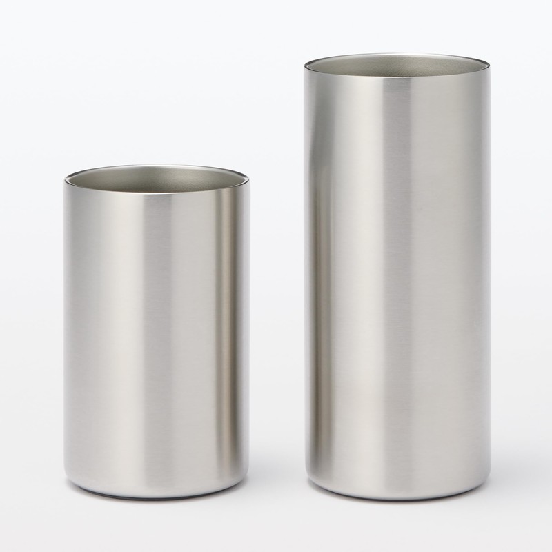 MUJI 12728375 Hot and Cold Insulated Holder for Canned Beverages