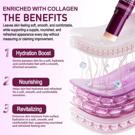 Calcium Multi Balm Stick, Korean Calcium Balm Stick, Calcium Multi Balm Anti-aging, Sagging, Wrinkles, Suitable for Eyes, Face, Neck, for Dry Skin Care