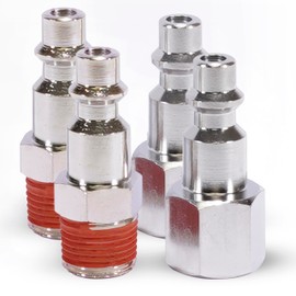 Quick Connect Studs 1/4" M (2) & F (2) - 4PCS