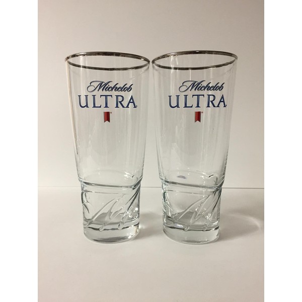 Michelob Ultra - 16oz Beer Pint Glass - 2 Pk