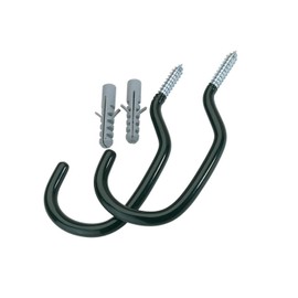 Set of 2 ceiling hooks, bicycle hooks, bicycle holder, wall mount, ceiling mount, storage hooks INION