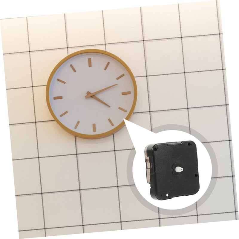 TEHAUX Silent Sweep Quartz Clock Movement Mechanism Kit for DIY