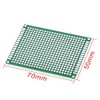 HiLetgo 10PCS 5*7CM FR-4 Universal Breadboard Double Side Available Thickness