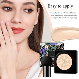 Air Cushion Bb Cream - Moisturizing Concealer - Even Skin Tone Makeup Base Bb Cream - for All Skin Types Including Oily, Dry, Combination, and More.