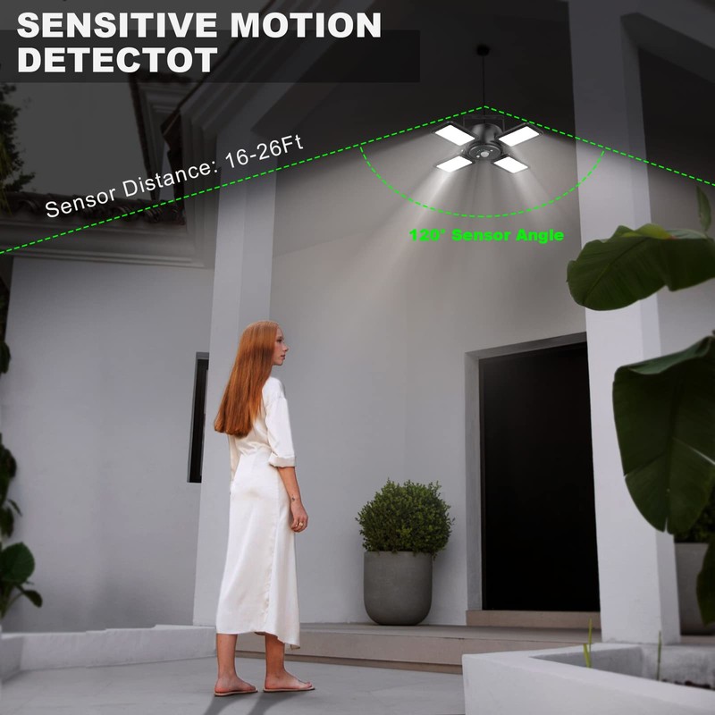 Latband Solar Shed Light Outdoor Indoor Solar Powered Motion Sensor