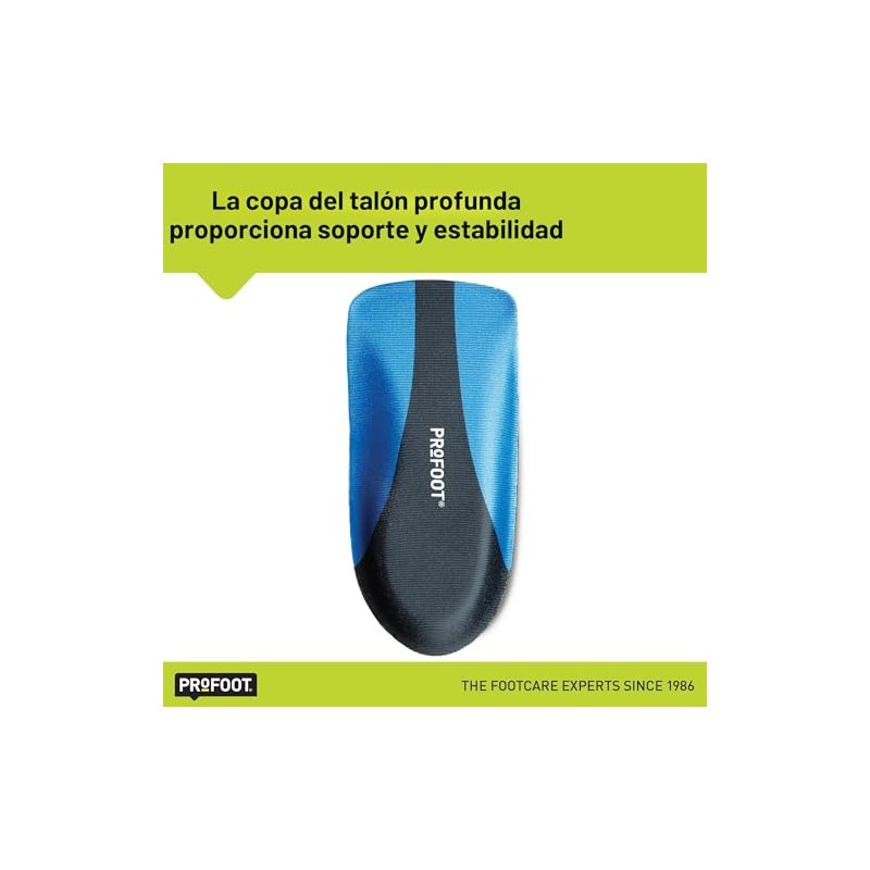 Fascitis Plantar de ortopedia Profoot, 8-13 para hombres, 1 par