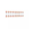 48Pcs French Tip Press-On Nails & Toenails Set - Medium