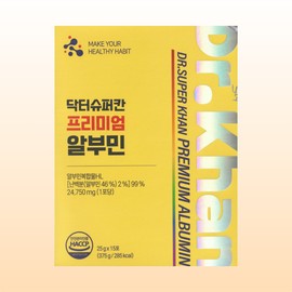Partner company Dr. Superkan Albumin Premium 15 packets / 닥터슈퍼칸 알부민 프리미엄 15포
