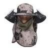 Wide Brim Solar Fan Hat Outdoor Fishing Sunscreen Quick Drying