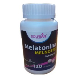 Melatonina Melnotex 5mg, 120 Tab Sublingual                                                                                                           