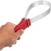 SEIWEI Equine Sweat Scraper Horse Shedding Care Tool, Stainless Steel