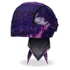 Hot Leathers HWH1118 Tie-Dye 2 Headwrap - One Size Multi