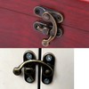 YINSHIU 12PCS Antique Latch Hook Box Clasp Clasp Hooks Door
