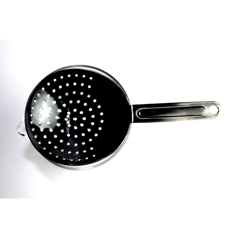 Yukiwa Julep Cocktail Strainer Black for Mixing Cup and Shaker