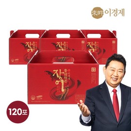 [Laoi Economy] Red Ginseng Eel Liquid 70ml 120 packets / [래오이경제] 홍삼먹은장어진액 70ml 120포