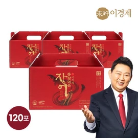 [Laoi Economy] Red Ginseng Eel Liquid 70ml 120 packets / [래오이경제] 홍삼먹은장어진액 70ml 120포