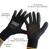 24 Pairs Palm Coated Safety Work Gloves - Firm Grip