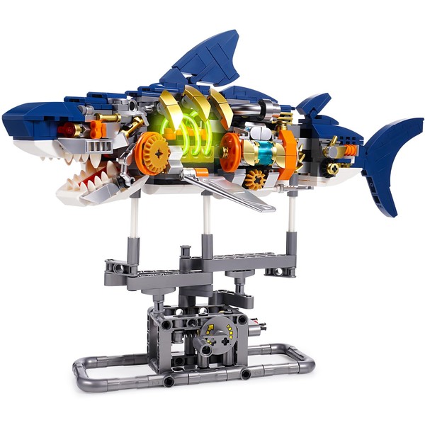 Shark Building Set Shark Building Blocks Toys for 6 7