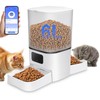 Gugxiom 6L Automatic Cat Feeder for 2 Cats, Cat Food