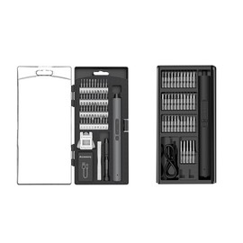 AIXXCUVQ Electric Screwdriver Set Electric Screwdriver Mini Precision Screwdriver Set Fix for Phone Laptop Toys Versatile, 75 in 1