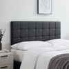 Nestl Headboard Full Size Bed, Button Tufted Linen Headboards, Upholstered