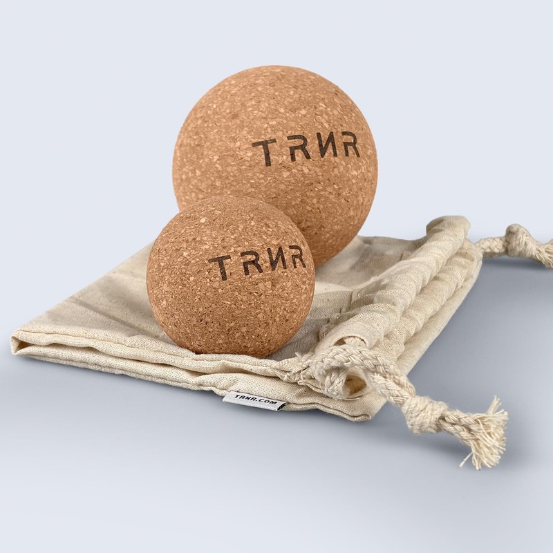 TRNR Trainer Massage Ball, Set of 2, 2.0 inches (5.2