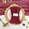 30 Pieces Gauze Cheesecloth Vintage Boho Hand Dyed Cotton Square