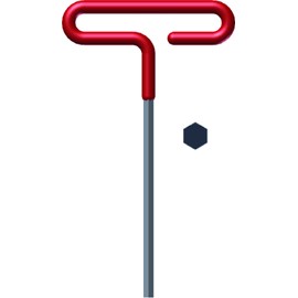 EKLIND 51608 1/8 Inch Cushion Grip Hex T-Handle T-Key allen wrench