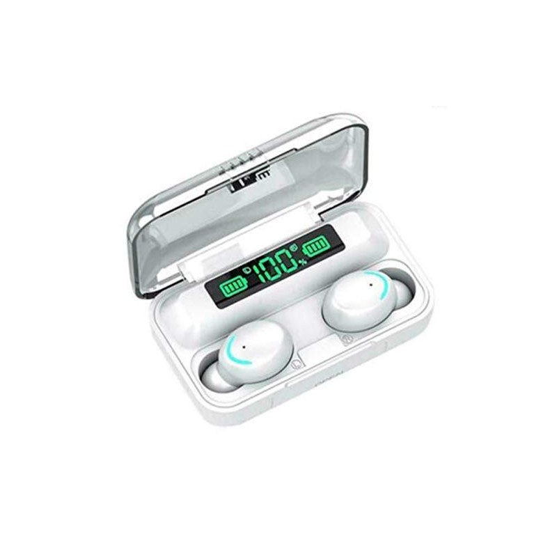 Wireless Earbuds, Headphones Noise Cancelling Mini Charging Case, Built-in Mic