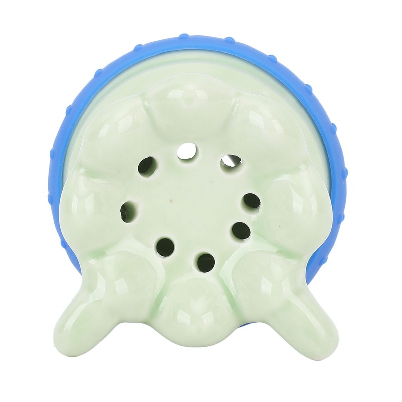 Head Moxibustion Pot Silicone Ceramic Moxibustion Warm Massage Tool for