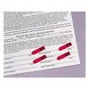 Post-it 684RDSH Arrow Message 1/2-Inch Page Flags in Dispenser, "Sign