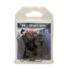 American Fishing Wire Interlock Snaps (Black/Size 4, 50 Pound Test,