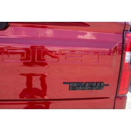 speedzone 3 x Matte Black 2000-2024 Silverado Z71 Trailboss Emblem Badge Nameplate