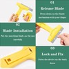 Ditran Razor Blade Scraper - 4" T Shape Scraper Tool