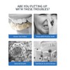 36 Tabletas limpiadoras de retenedores, tableta limpiadora de dentaduras para