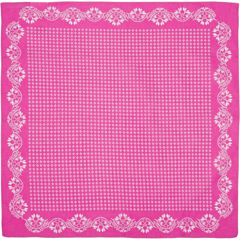 styleBREAKER 01016201 Women's Triangular Scarf Cotton with Floral Pattern, Multifunctional